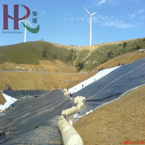 垃圾填埋場光面HDPE土工膜2.0mm庫區(qū)防滲廠家