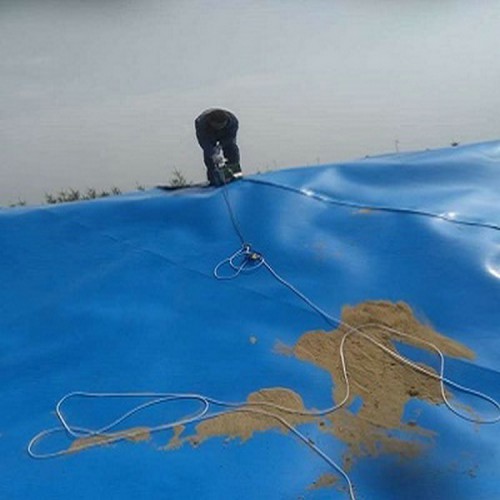 油田蒸發池防滲2mm防滲膜 0.9mm土工膜可量尺定做