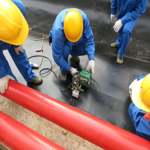 河南周口1.5mmHDPE土工膜 垃圾場用覆蓋膜