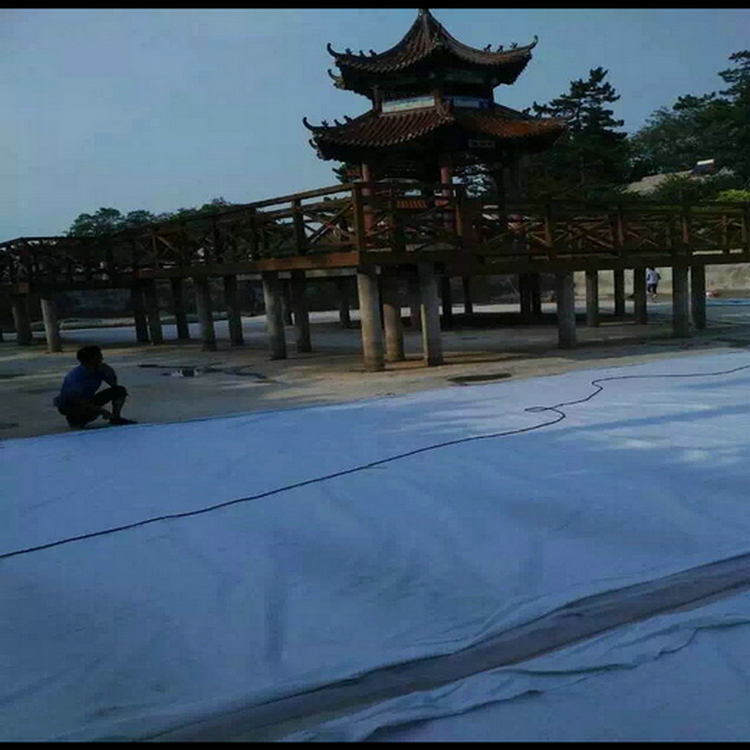 水渠防滲復合HDPE土工膜 0.40mmHDPE防滲膜產品批發價
