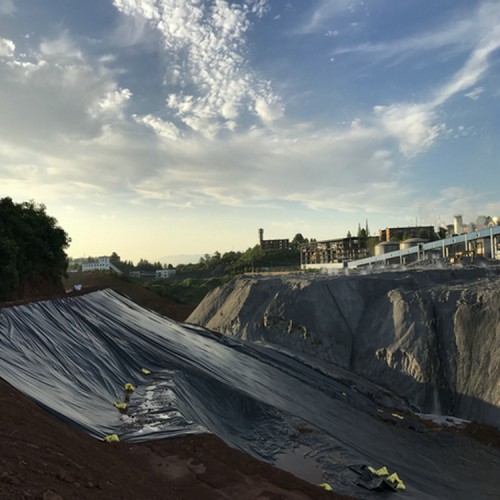 1.0mm黑膜氧化塘加蓋HDPE土工膜精選廠家