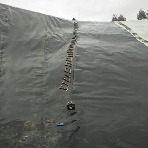 編織復合土工膜 hdpe土工膜價格 垃圾填埋場專用HDPE膜