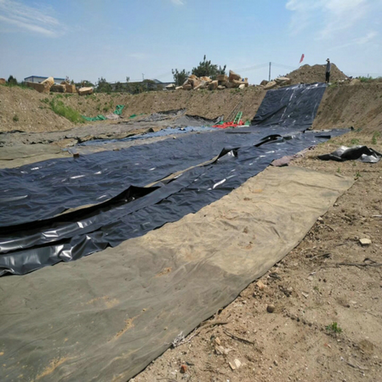 優質垃圾場防滲土工膜 0.35mm防滲膜經久耐用