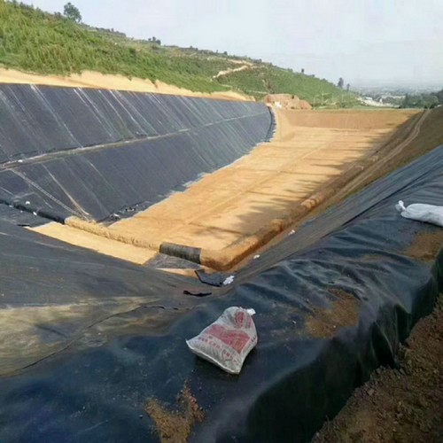 魚塘防滲膜多厚為宜 1.1mmHDPE土工膜廠家批發價