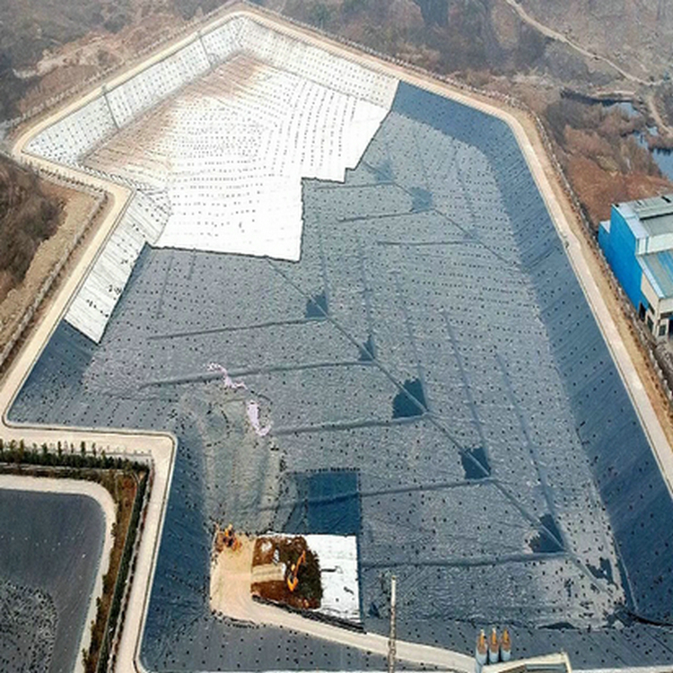 屋頂花園的土工膜 沉淀池防滲膜 圓明園湖底鋪設防滲膜