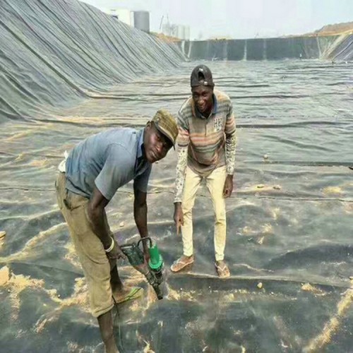 養(yǎng)豬場沼液池毛面HDPE防滲膜 0.25mm土工膜優(yōu)質(zhì)商品