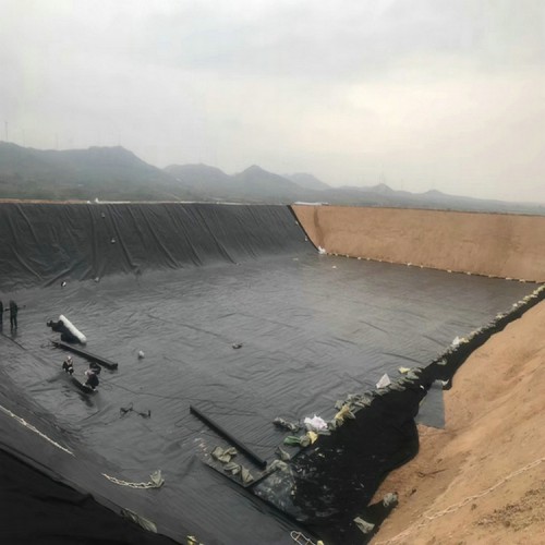 倉庫防滲用1.2mmHDPE防滲膜可量尺定做