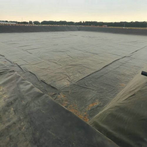 化工污水池防滲1.5mm土工膜 0.6mm防滲膜性能穩定