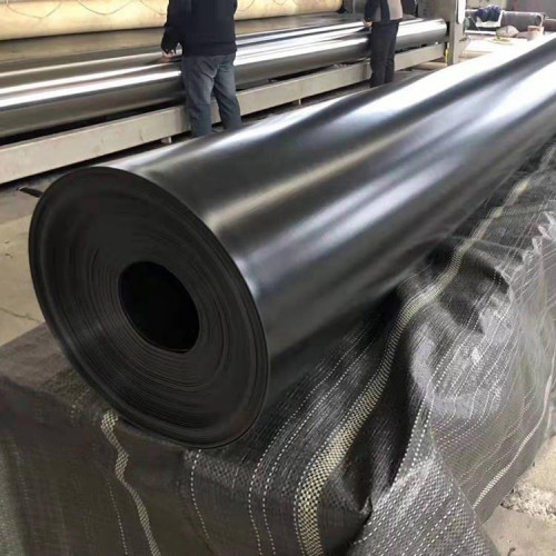 煉油廠油罐防滲用1.2mmHDPE土工膜 1.2mm土工膜廠家批發價