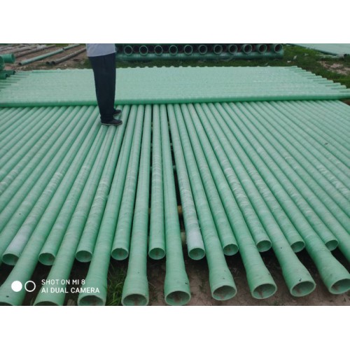 通風(fēng)管道玻璃鋼大口徑地埋式夾砂管道