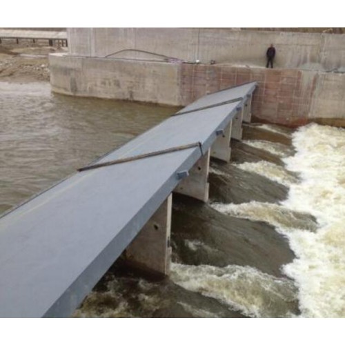 鋼壩閘門  底橫軸鋼壩 底橫軸液壓鋼壩 大型液壓鋼壩河