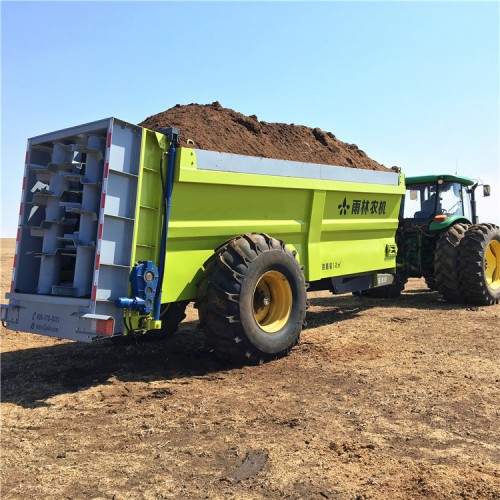 雨林雙絞龍濕糞拋灑機干糞撒糞車供應商