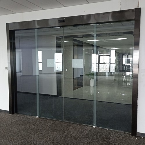 辦公電動感應(yīng)門 辦公專用玻璃門