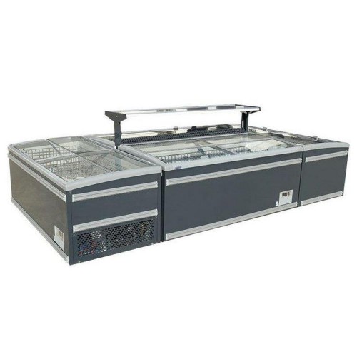 雪迎冷凍島柜批發 新型直冷組合島柜 大容量島柜