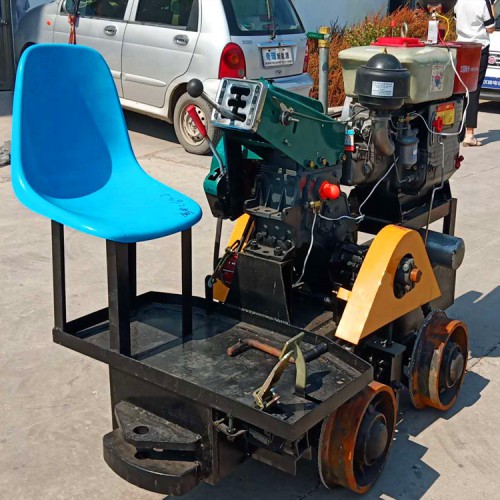 礦用1噸柴油機車 小型軌道柴油牽引車