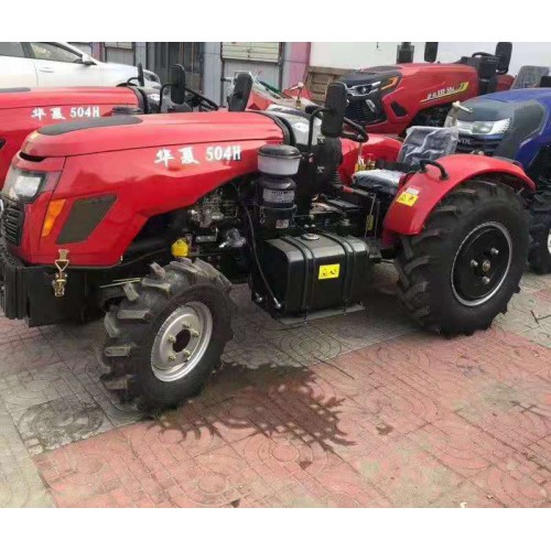 華夏504大棚王拖拉機 車身矮小轉(zhuǎn)向靈活 果園管理機