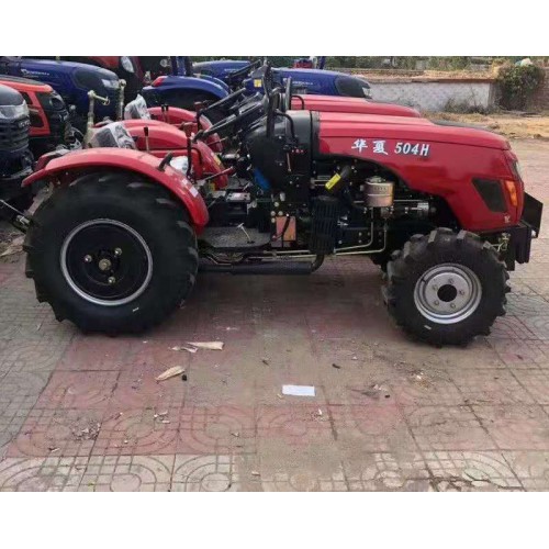 華夏504大棚王拖拉機 車身矮小 轉向靈活 廠家供應