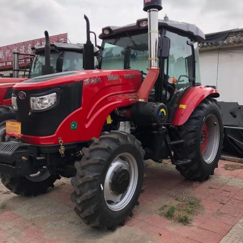 萬年紅1804農用四輪拖拉機 大馬力耕地機 原裝駕駛室