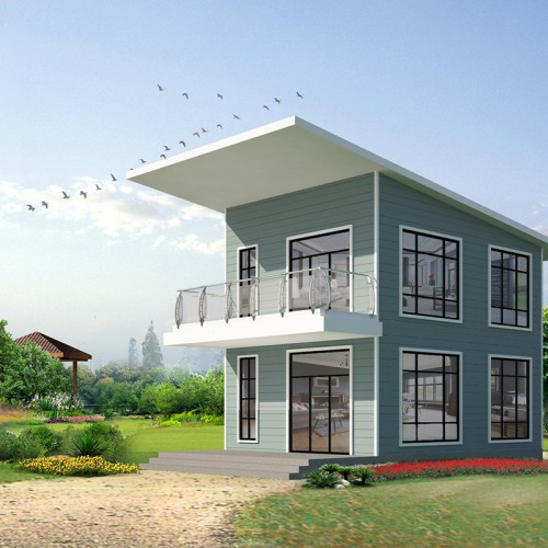 景區輕鋼民宿廠家  環保輕鋼別墅設計