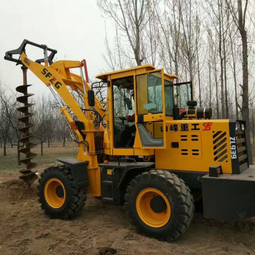 電線桿挖坑機 930裝載機電桿鉆眼機