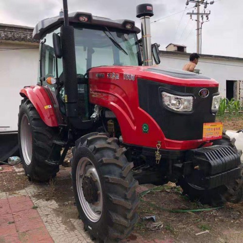 萬年紅1804大馬力四輪拖拉機 大型四驅六缸耕地機 現貨