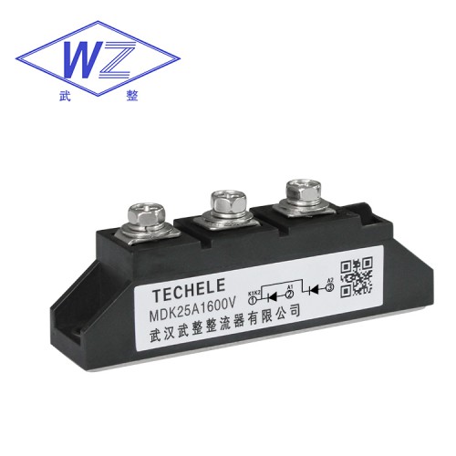 供應普通整流管模塊MDK25A1000V適用于電池充放電模塊