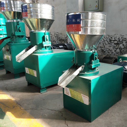 飼料顆粒機的工作原理 小型平模飼料顆粒機