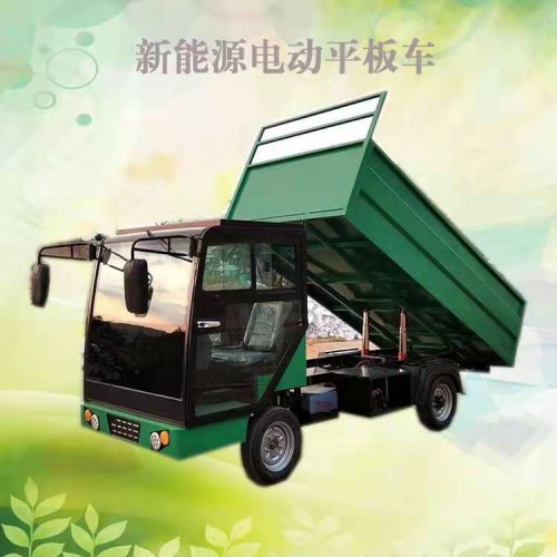 電動工程搬運車  工地倉庫拉貨電瓶車  電動平板拖車