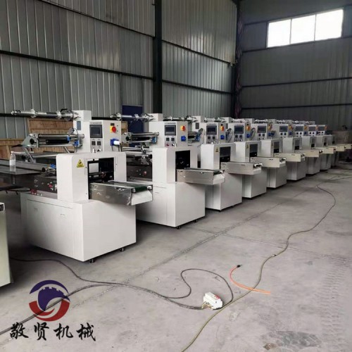 臥式回轉式醫(yī)用鑷子高速枕式包裝機 鑷子包裝機