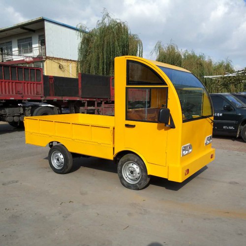 庫房廠區倉儲轉運車    建筑工地平板拉磚車