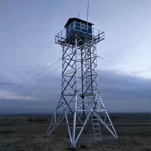 供應監控塔廠 森林防火監控塔  視頻監控塔 四柱角鋼監控塔