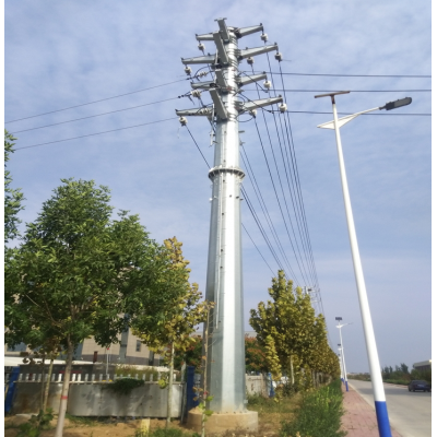 電力鋼管塔精選廠家 電力鐵塔生產批發 大量現貨