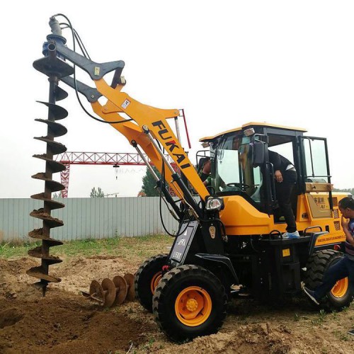 鉤機改裝挖坑機