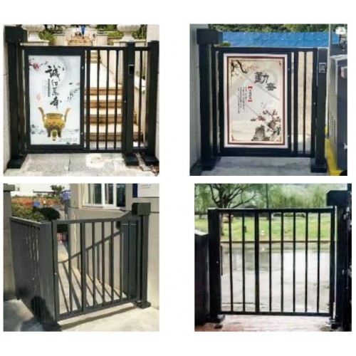 石家莊小區門禁/廣告門刷卡/人臉識別系統