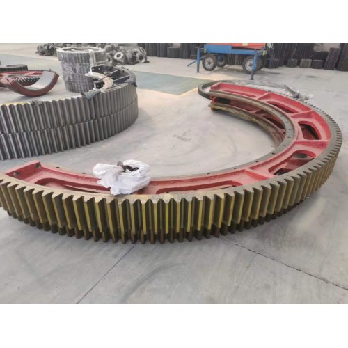 宿州旋窯大齒圈  生產廠家 鋼質2.2米齒數122