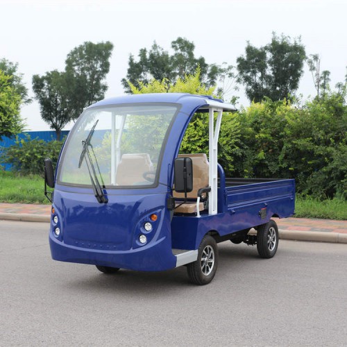 新能源電動平板車   倉庫拉貨搬運車   廠區牽引平板拖車