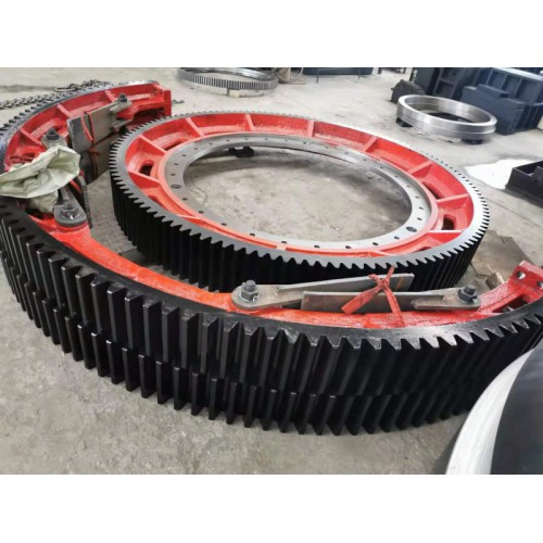 咸寧石英砂烘干機大齒輪 1.9米 齒數156配件