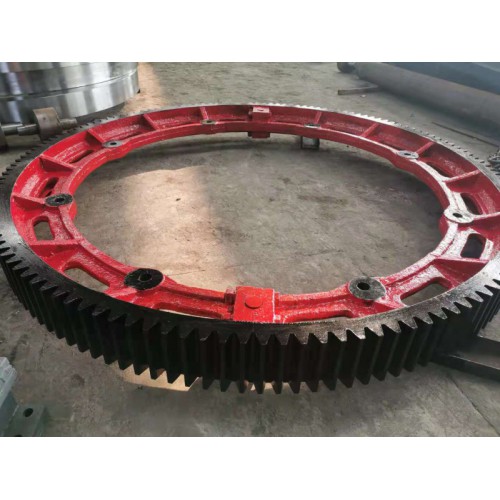 煙臺沙子烘干機大齒輪  2.8米 齒數160 廠家