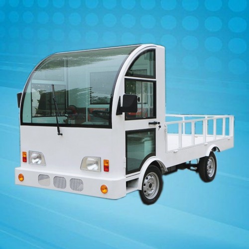 駕駛室式電動平板車   載重王搬運車   工業電動拉貨車