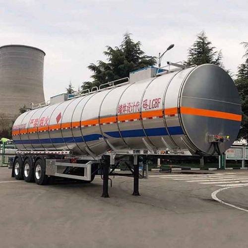 48立方易燃液體罐式運輸半掛車