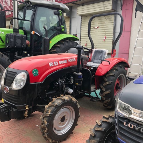 全新補(bǔ)后萬年紅504中型四輪拖拉機(jī) 強(qiáng)壓多路閥 四驅(qū)拖拉機(jī)