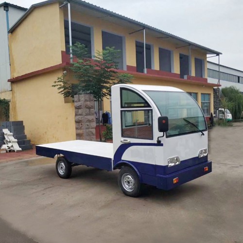 電動平板車  工業(yè)平板搬運車  電動載貨汽車可定制