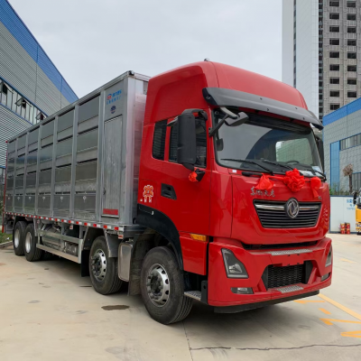 畜牧畜禽運豬拉豬9.6米鋁合金運輸車