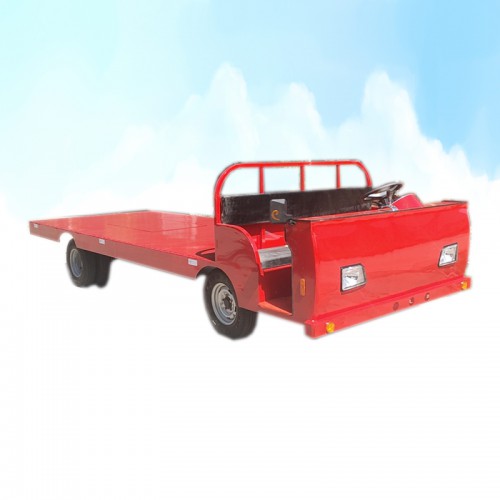 廠區搬運車  工業電動拉貨車強力承重  電動平板車