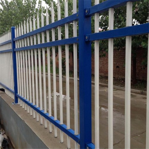 廠房圍墻護欄鋅鋼護欄防護欄現貨供應圍墻鋅鋼護欄