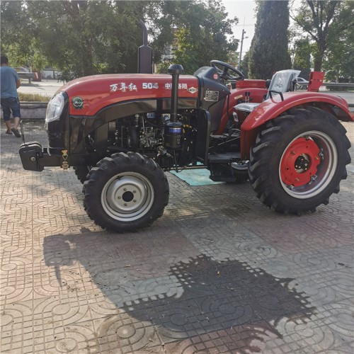 國補(bǔ)萬年紅504農(nóng)田用四輪拖拉機(jī) 四驅(qū)多功能旋耕機(jī)