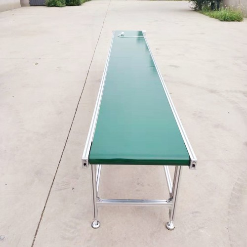 敬賢 璧發小型皮帶輸送機 鋁型材移動升降帶式皮帶線