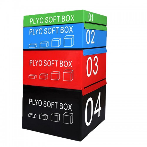 四合一漸進式軟體跳箱、鍛煉兒童體能、跆拳道館訓練軟體跳箱