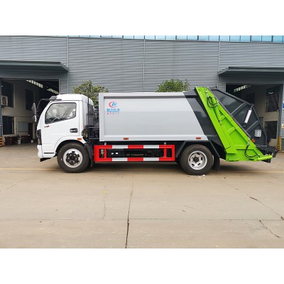 國六東風(fēng)福瑞卡6方全密封式壓縮垃圾車 4方壓縮垃圾車