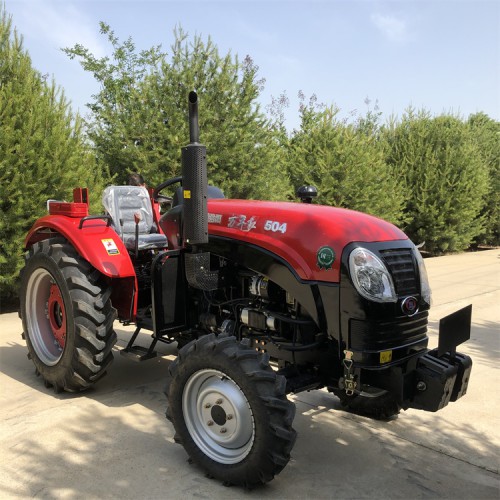 萬年紅504農用拖拉機 四驅多用途耕地機 洛陽拖拉機